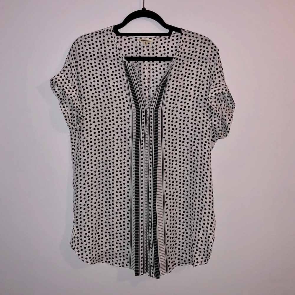 Max Studio Polka Dot Shirt